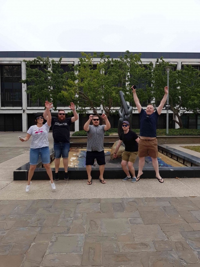 Canberra Scavenger Hunt Team Photo